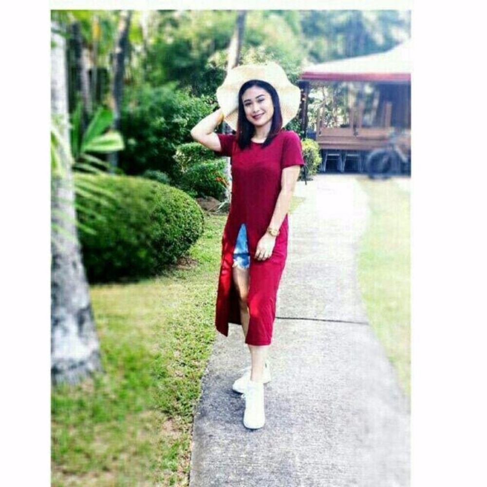 Front Slit Dress